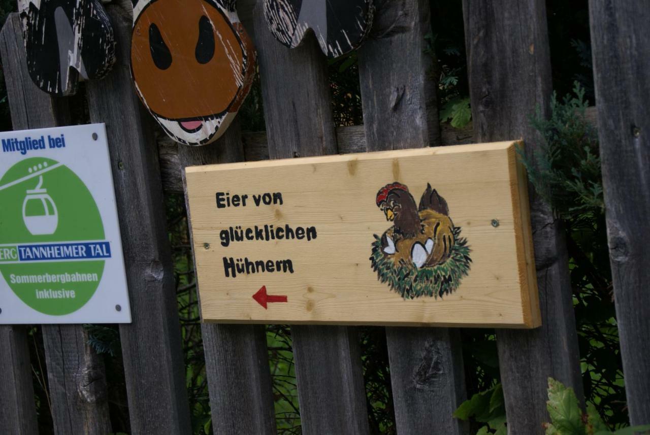 Bauernhof Waldesruh Villa Tannheim Eksteriør billede
